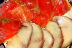 Вкусные рецепты: Розанчики, Пирог рыбный (старорусские пироги), Рыба запеченная под грибным соусом.